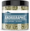 Earthborn Elements Andrographis Paniculata 200 קפסולות, Pure & Undiluted, No Additives