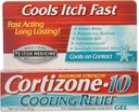 קורטיזון 10 Cooling Relief Anti-Itch Gel 1 oz (Pack of 3)