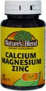 הקערה של הטבע Calcium Magnesium Zinc, 100 טבליות (Pack of 3)