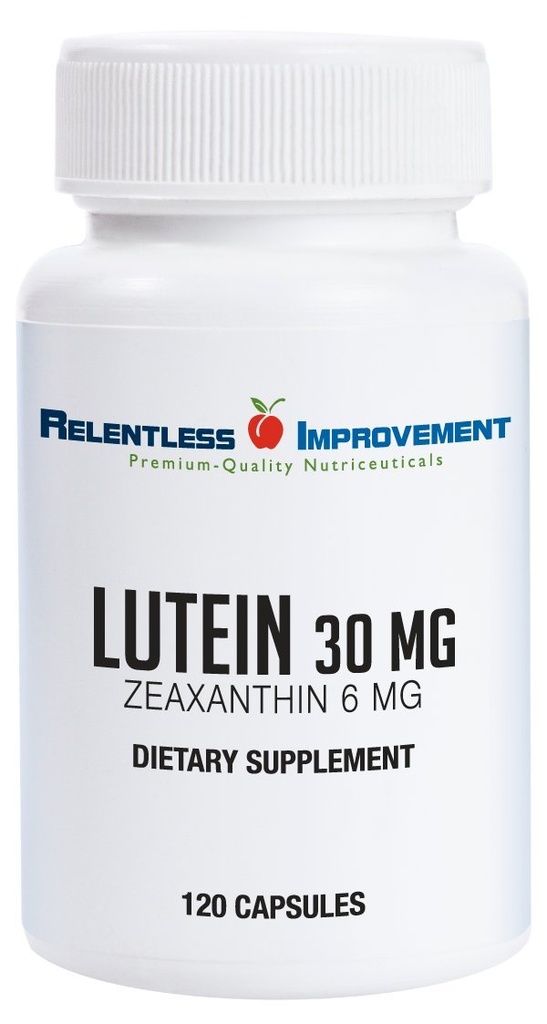 High Potency 30 מ"ג Lutein Plus 6mg Zeaxanthin 120 Vege-Capsules Natural Mary Golden Extract for Eye Health No Fillers 100% Active Materials