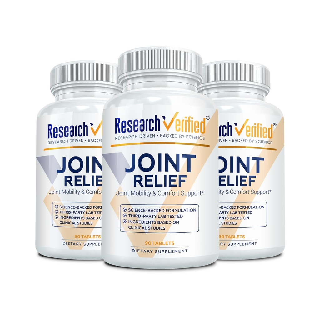 מחקר מאומת תמיכה משותפת - Glucosamine, MSM, Turmeric, Boswellia, BioPerine - טבעוני - 270 קפסולות - 3 חודשים אספקה