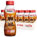 חלבון ראש הממשלה חלבון Indulgence Shake, 30g חלבון, 3g סוכר, סולט קארמל טרפטל, 11.5 oz oz, Pack של 12 גרם חלבון, 3g סוכר, Salted קארמל טרפט, 11.5 oz, Pack של 12