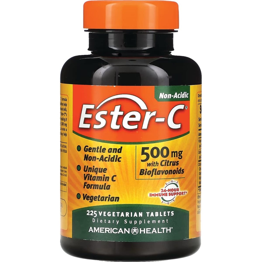 Ester-Vitamin C עם Citrus Bioflavonoids 500 מיליגרם 225 Veg Tabs