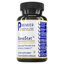 ראשי מרכז המחקר מעבדות XenoStat - Thyroid פונקציונלי & הורמון תמיכה - עם Chlorella, Hysop Herb, חלב זהtle & Reishi Mushroom - כשר - טבעוני - 90 Plant-Source