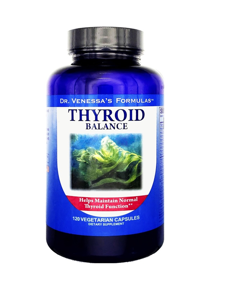 Dr. Venessa's Formulas - Thyroid Balance 120 קפסולות צמחוניות