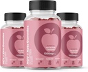 (3 Pack) Svelte ACV Gummies Advanced Formula, Svelte Gummies 1000 מ"ג, 180 ספירה