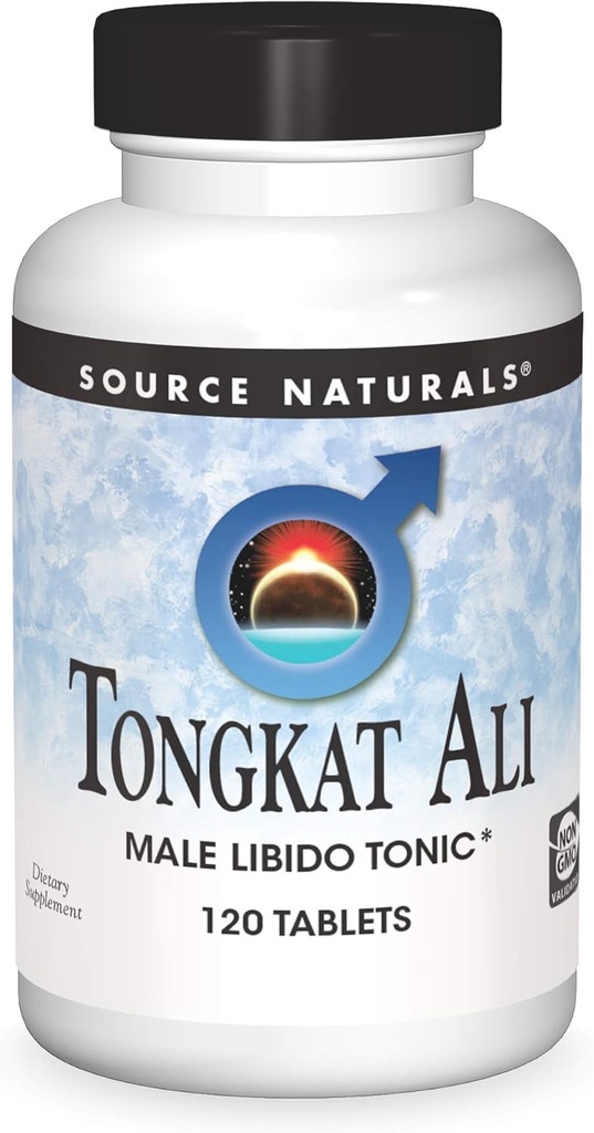 מקור: Naturals Tongkat Ali, 120 טבליות