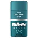 Gillette Intimate Pubic Anti-chafe Stick, מצמצם את נביחות ואת Irritation, Pubic Anti-Chafing for Men, Easy Application, Dermatologist נבדק