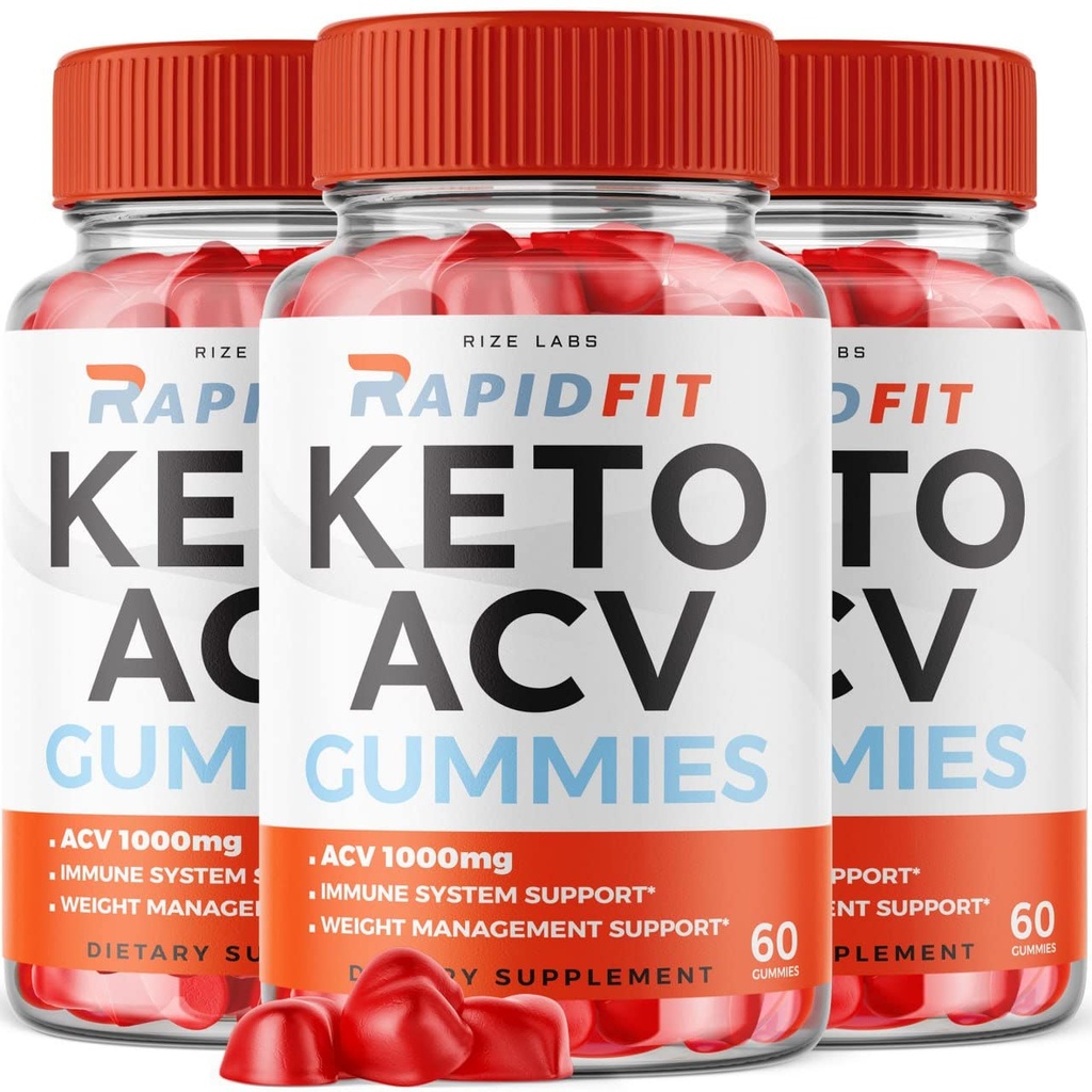 המעבדות - RapidFit Keto ACV Gummies for Advanced Weight Loss with Apple Cider Vinegar Helps in Reducing Belly Fat for Extra Strength (180 מסטיקים)