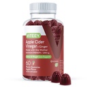 Vite Apple Cider Vinegarmies וג'ינג'ר - 1000 מ"ג AC חניכיים לירידה במשקל, Detox and Digest - טבעוני, Gluten-Free - 60 Count