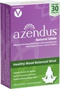 Azendus SAM-e Mood תומך 200 מ"ג, 30 Count, אותו Butanedisulfonate סיבים Enteric Coated טבליות