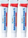 CareAll Hydrocortisone 1%, 1oz Tube (Pack of 3), חום מקסימלי Anti-Itch Cream, הקלה מ-Itching ו Redness מ באג Bites, אקסמה, פסוריאזיס, הרעל Ivy, Oak ו- Sumac