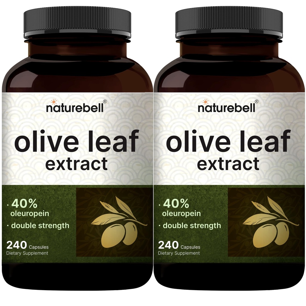 2 Pack אוליביפץ 30000 מ"ג, 480 קפסולות מוחלטות | 40% Active Ol Europein, 50:1 Herbal Equivalent - עשיר בפוליפנול & פלבנואיד אנטי-חמצן לבריאות הלב - Non-GMO