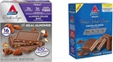 Atkins Endulge Almond Craze Bar 16 Count & Chocolate Crème חלבונים Wafer קריספס 5 הרוזן Bundle
