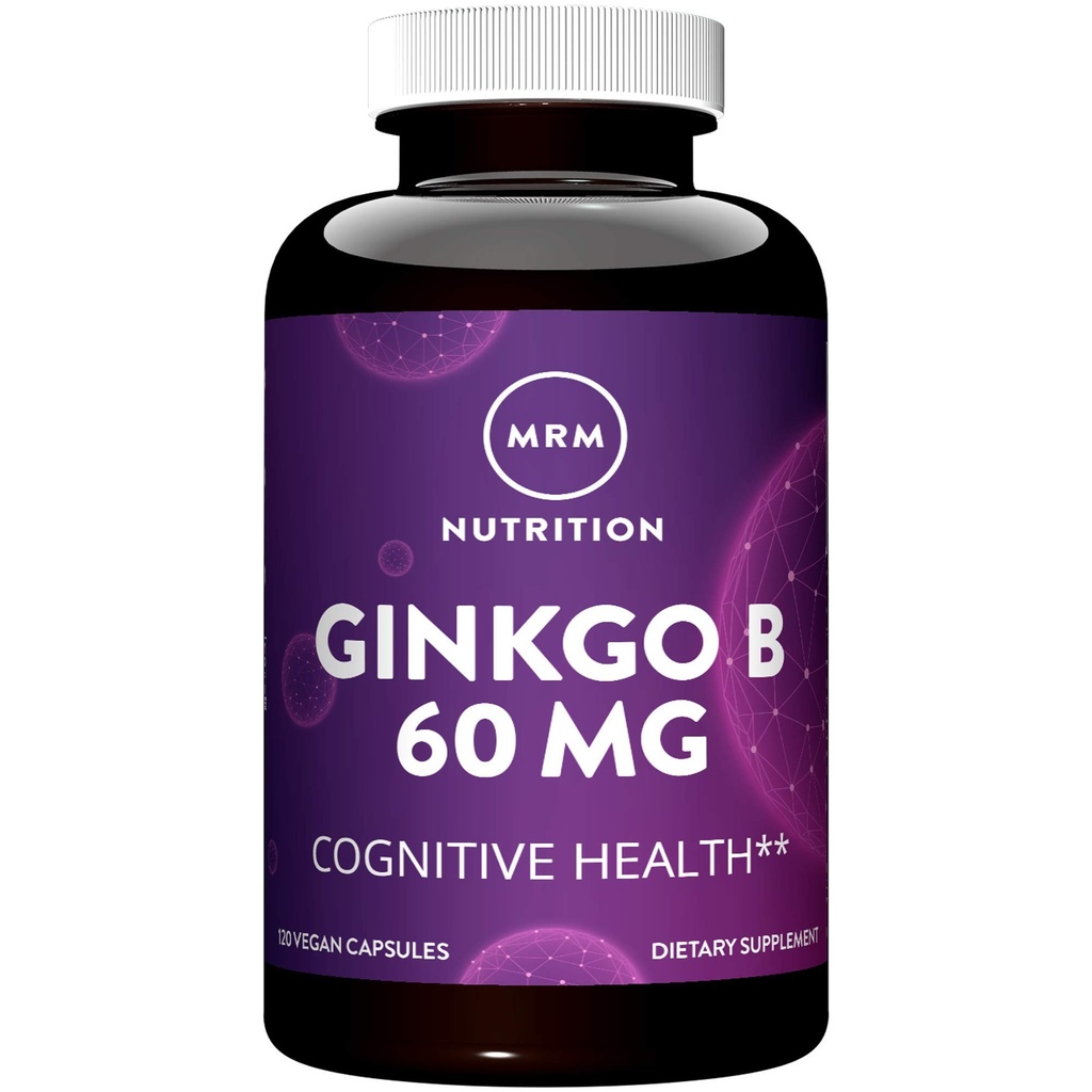 MRM Nutrition Genekgo B 60mg | Gluten-Free + טבעוני | 120 משרתים