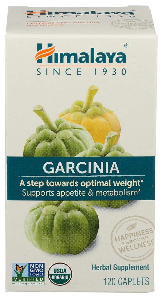 ההימלאיה אורגנית Garcinia Cambogia Herbal תוסף, תמיכה Appetite, Lipid Metabolism, תמיכה במשקל, USDA אורגני, non-GMO, טבעוני, 600 מ"ג, 120 קפסולות מבוסס צמחים