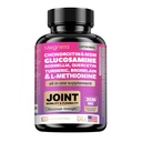 19-in-1 קפסולות תמיכה משותפת Glucosamine Chondroitin Turmeric גב'm Boswellia - תוספת תמיכה משותפת עבור Bones, Back, Knees, Hands Joint Health