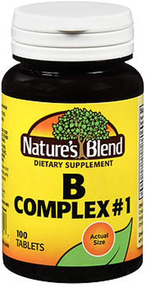Nature's בלנדר B Complex #1 טבליות - 100 ct, Pack of 3