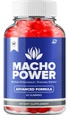 Macho Power Gummies for Men - MachoPower Male Gummies All-Natural תוסף, Power Macho Gummies ביקורות (1 Pack - 60 חניכיים)