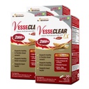 LABO Nutrition VesseCLEAR EX: Nattokinase NSK-SD+Elastin F for נקיים וגמישות Blood Vessel.S ביפן  Stu קלינית ביותר, Dose פונקציונלי, Acid-Resistant / נדחה קפסולות שחרור, Count 90