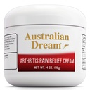החלום האוסטרלי Arthritis כאב הקלה קרם - Soothing & Non-Gry - Powerful Topical Arthritis כאב הקלה - טוב עבור כאבי שרירים או מפרקים - 4 oz Jar