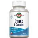 KAL Stress B Complex ויטמין, ויטמין B Complex for Energy, Stress, Red Blood Cell Formation ו- Immune Support, עם ויטמין B12, B6 ו-Folic Acid, 60-Day Promise, 50 משרת, 100 טבליות