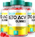 המעבדות - Speedy Extreme Keto Plus ACV Gummy עבור אובדן משקל מתקדם עם Apple Cider Vinegar 2000 מ"ג תוסף (180 חניכיים)