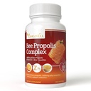 Super Bee Propolis מורכב עם ויטמין C, Zinc & Lecithin (200 קפסולות)