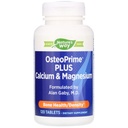 הדרך של Nature's Way OsteoPrime PLUS Calcium & Magnesium, תומכת בתפקוד בריאות העצם והשרירים*, עם ויטמינים D3 & K2, Vegetarian, 120 טבליות