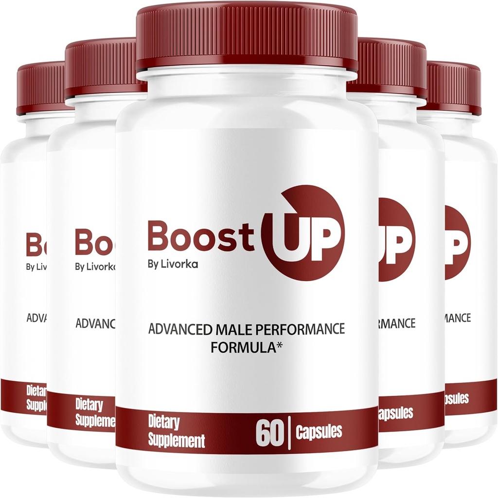 LIVORKA Boost Up Formula תוסף לגברים - 300 קפסולות - Pack of 5