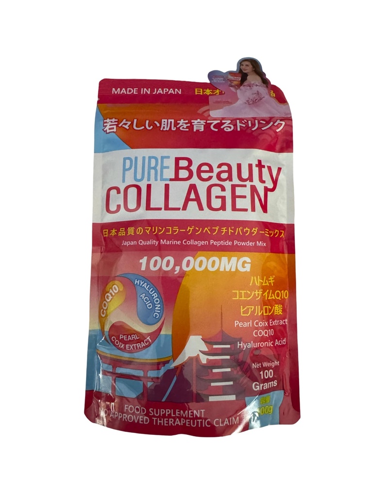 100,000mg Marine Collagen אבקת Mix
