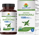 Brieofood אורגני Bhringraj 1500 מ"ג, 45 משרתים, Vegetarian, Gluten Free, 90 טבליות Vegetarian