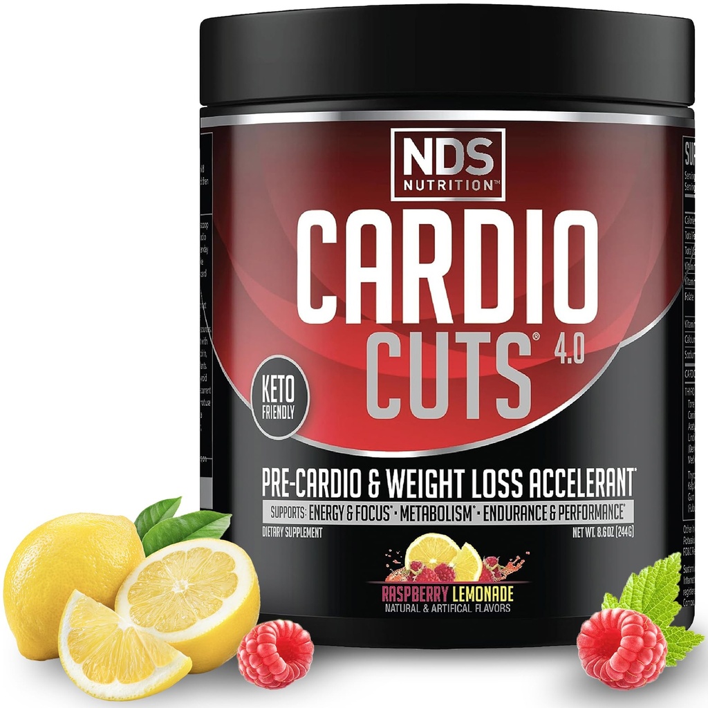 NDS Nutrition Cardio חיתוך 4.0 - Raspberryade - 8.6 oz.