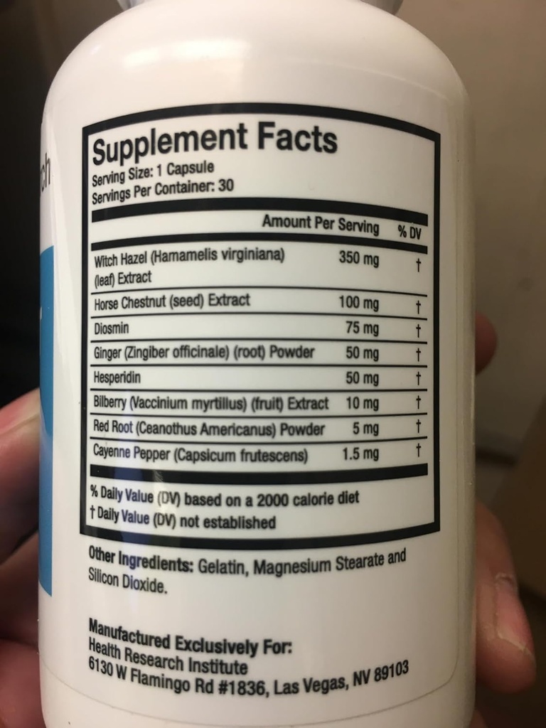 Hemokor - Strike The Hemorrhoid במקורו - 12 בקבוקים - 360 קפסולות-Imroved Formula-Official Hemokorid