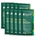 Suja Organic Greens אבקת Probiotic, Spirulina, Daily Superfood Drink או Smoothie Mix for Immune Support, Digest, & Energy, Vegan, Gluten Free, non GMO, 10 משרתות