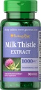 חלב הגאווה של Puritan Thistle 1000 מ"ג, 4:1 לחלץ (Silymarin), 90 Count