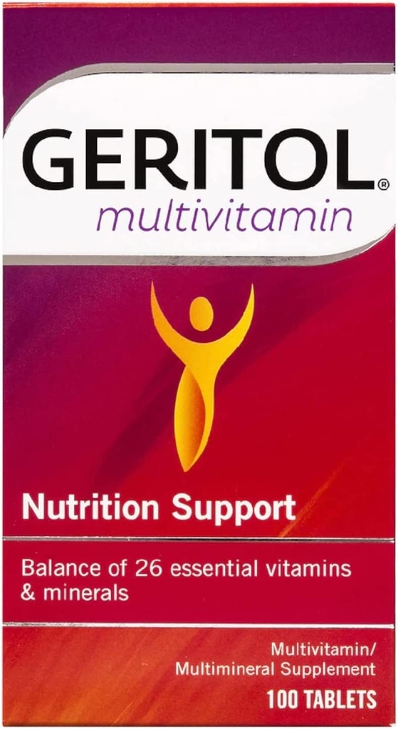 Geritol Complete Tablets 100 Tablets (Pack of 5)