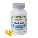 תוסף בריאות קוונטית MigShield Magnesium עם Riboflavin & CoQ10 מסייע לקדם את התפקוד הנכון של המוח והשרירים היומיים תזונה בסיסית עבור נשים וגברים - 60 טבליות