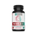 ג'ואו Methyl B12 - Methyl B-12 תוסף עבור נשים וגברים, ויטמין B12 5000 mcg, ידידותי טבעוני, אנרגיה סלולרית ותמיכה תפקודית עצבית, Methylcobalamin - 60 מיקרו Lozengesgesges