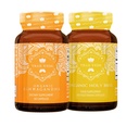 True Veda Mood Bundle USDA אורגני | Multi-Award-Winning | אורגני Ashwagandha KSM-66 ® | אורגני Holyזיל עם ויטמין B6