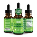Premium Chlorophyll נוזל טיפות - 100% טבעי וגלוטן חינם נוזל Chlorophyll - Non GMO, 118 משרתים