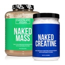 חלבון ללא סויה: 8LB שוקולד טבעוני Mass Creatine