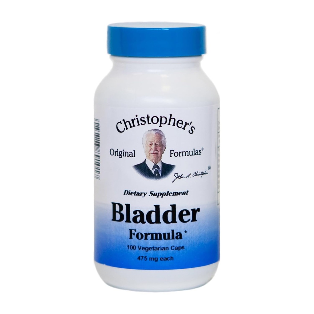 הנוסחה המקורית של כריסטופר Bladder Formula, Urinary Health Support, 100 Caps