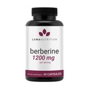 Luma Nutrition Berberine תוסף - Berberine HCL 1200 מ"ג Per לשרת - טבעוני,ten Glu Free, non-GMO - 60 קפסולות