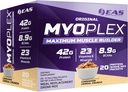 EAS Experimental ו- Applied Sciences Original Myoplex מקסימום שריר בונה, משקה חלבון החלפת Meal מיקס | איכות חלבון תערובת | 42g חלבונים | 20 Individual Packet (Cinnamon Cereal Crunch)