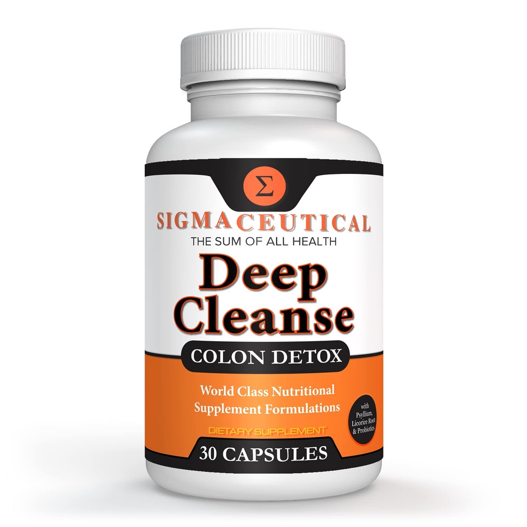 1 יום קולון ניקוי - Detox ניקויse - Bowel ניקויse & Laxative - Bowel Detox - קולון ניקוי ודוקס - 30 קפסולות