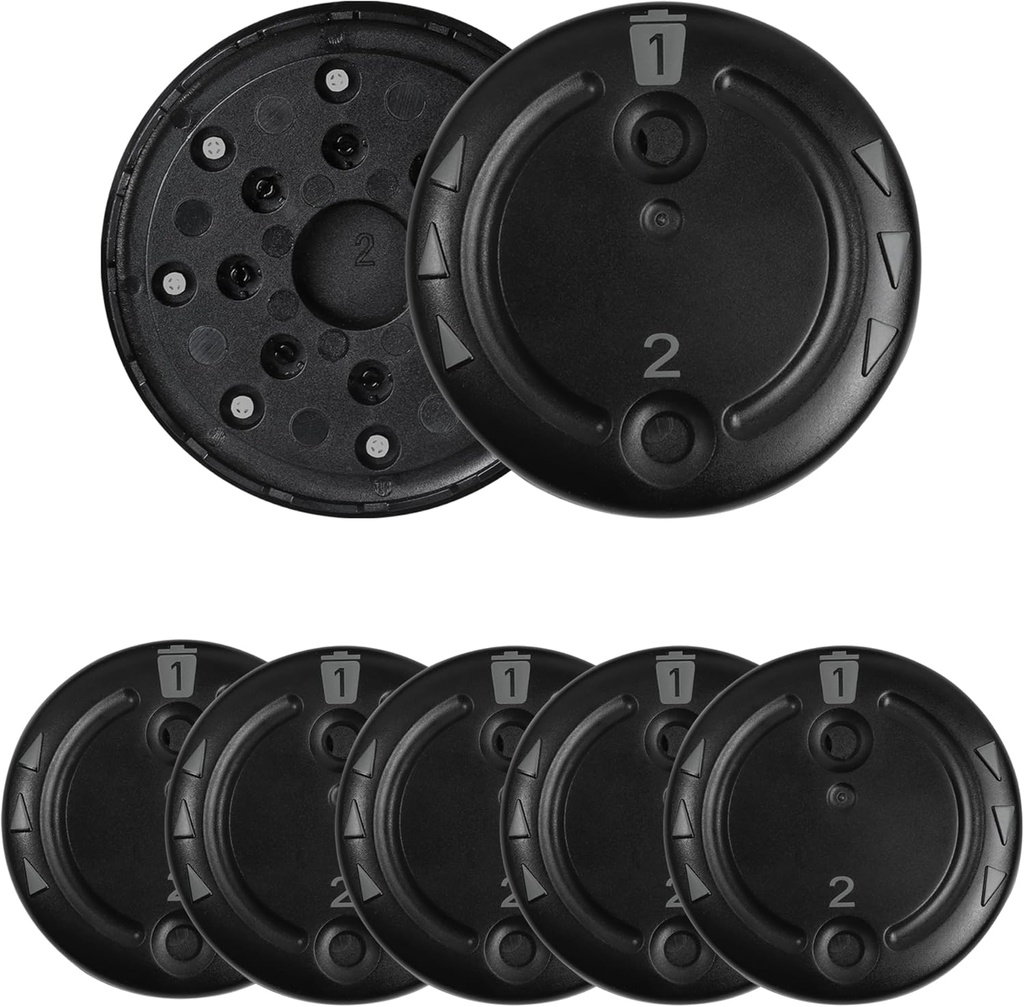 5 Packs (40 Pcs) Unitron Wax Guard Cerushield Disk v2.0 098-0445 עבור phonak, שמיעה אביזרים Wax מסננים, Phonak שמיעה מסננים Wx Guard