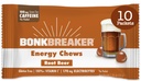 Bonk Breaker Energy Chews, free ingredients חינם Gluten-Free כדי לספק אנרגיה מהירה להתמקד, 1 Box of 10 Packets, Root Beer