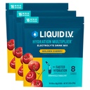 נוזל I.V. hydrotion Multiplier - דובדבן / אבקת אלקטרוליט לערבב | 3 Pack (48 משרתים)