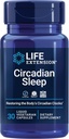 Life Extension Circadian Sleep, nobiletin Citrus Extract, Sleep Health, Sleep Health,שיקום מחזור השינה של הגוף שלך, 1.5 מ"ג מלטונין, Gluten Free, non-GMO, Vegetarian, 30 קפסולות נוזליות